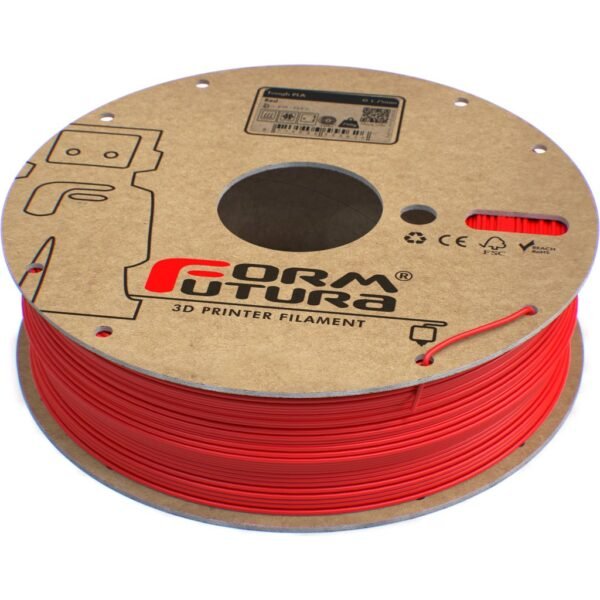 [MOQ: 10KG] Tough PLA Red, 1.75 mm / 750 g