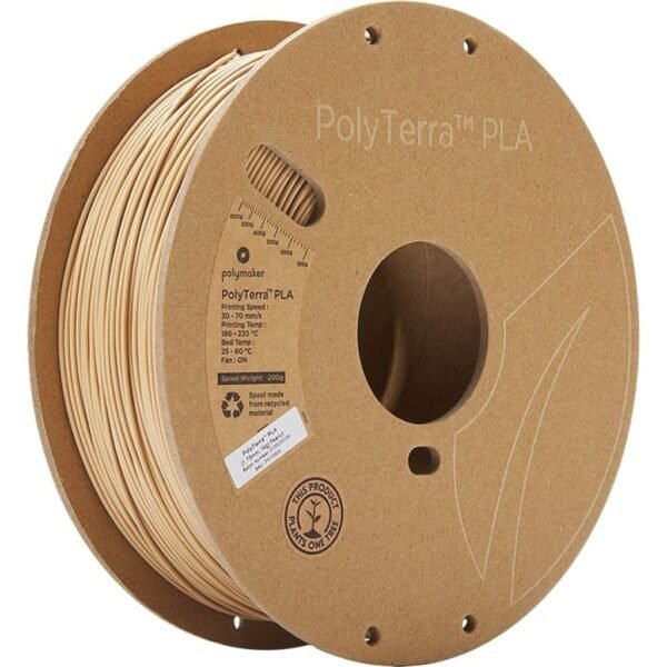 [MOQ: 10KG] PolyTerra PLA Peanut, 1.75 mm / 1000 g