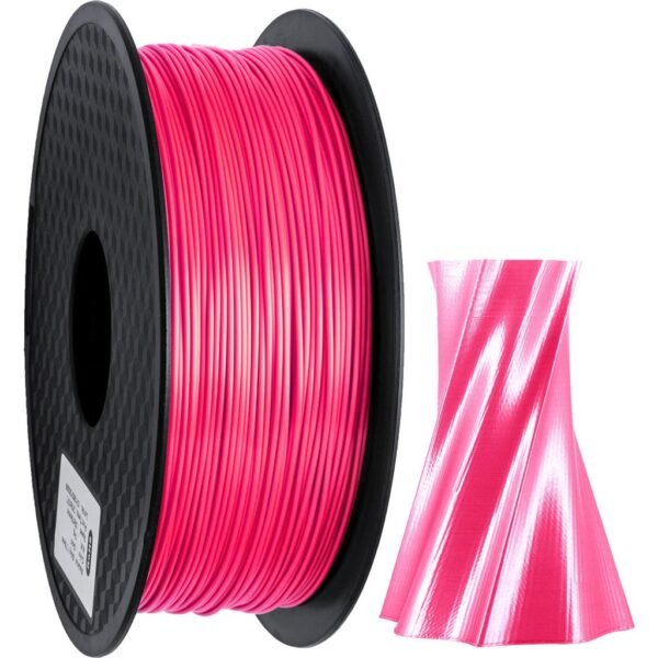 [MOQ: 10KG] PLA Silk Magenta, 1.75 mm / 1000 g