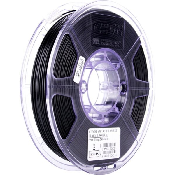 [MOQ: 10KG] ePC Black, 1.75 mm / 500 g