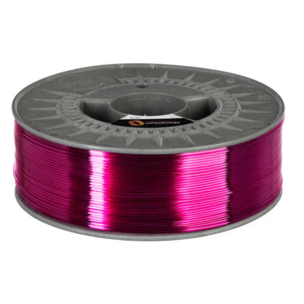 [MOQ: 10KG] PETG Pink Lollipop Transparent, 1.75 mm (1.000 g)