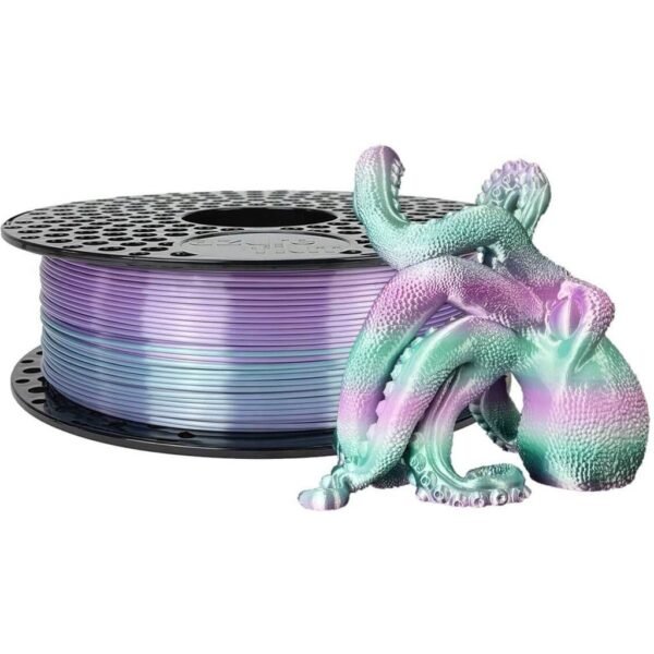 [MOQ: 10KG] PLA Silk Rainbow Aurora, 1,75 mm / 1000 g
