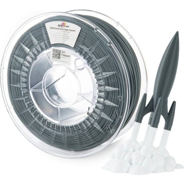 [MOQ: 10KG] Premium PLA High Speed Dark Grey, 1,75 mm / 1000 g