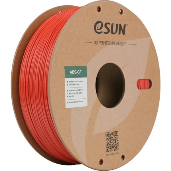 [MOQ: 10KG] ABS-GF Red, 1.75 mm / 1000 g