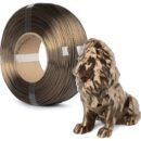 [MOQ: 10KG] ReFill PLA Silk Cinnamon Bronze, 1.75 mm / 1000 g