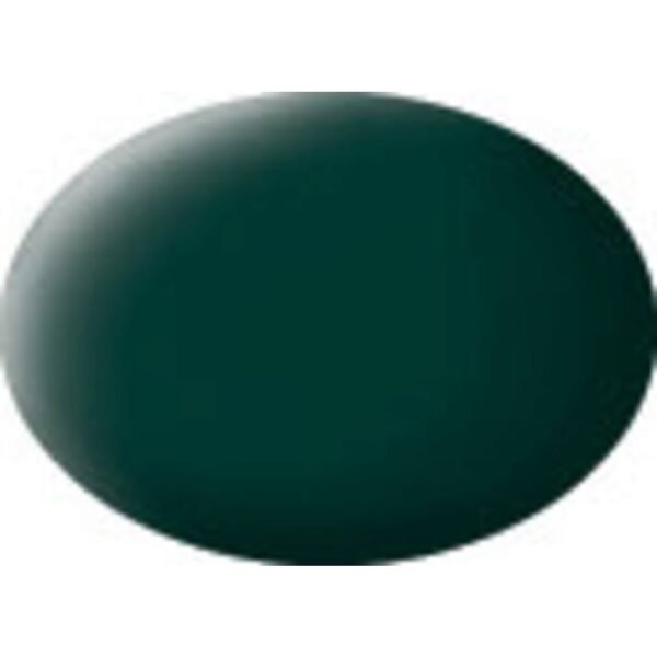 Aqua Color - Black-Green Matte, 18 ml