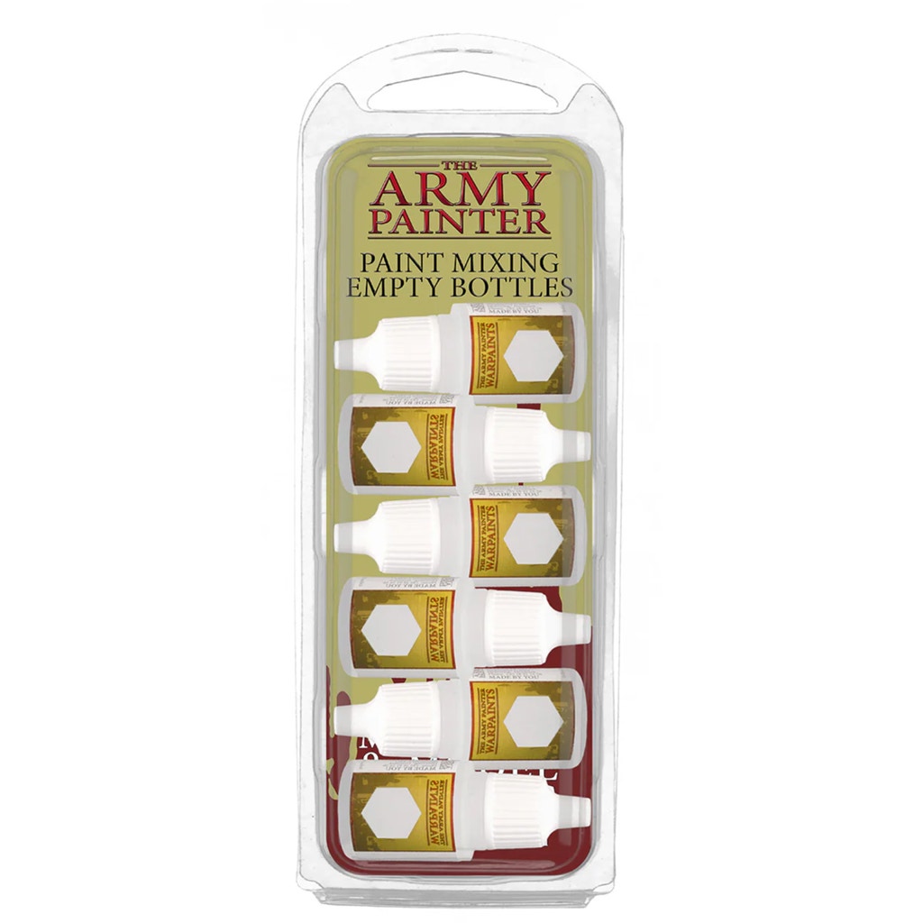 Paint Mixing Empty Bottles