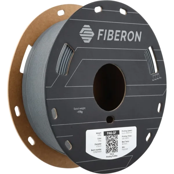 [MOQ: 10KG] Fiberon? PA6-GF25 Grey, 1,75 mm / 500 g
