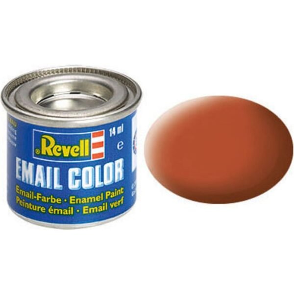 Enamel Color - Brown Matte, 14 ml