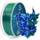 [MOQ: 10KG] PLA Silk Dual Blue+Green, 1.75 mm / 1000 g
