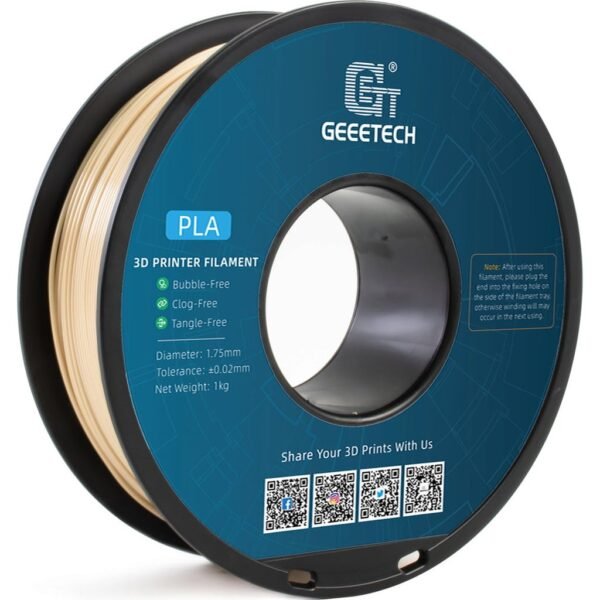 [MOQ: 10KG] PLA Bone White, 1.75 mm / 1000 g