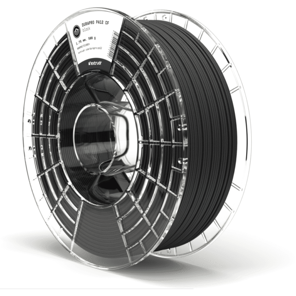 [MOQ: 10KG] DuraPro PA12 CF Black, 1,75 mm / 2000 g