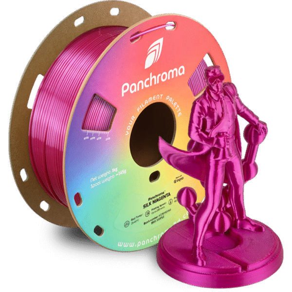 [MOQ: 10KG] Panchroma? PLA Silk Magenta, 1,75 mm / 1000 g