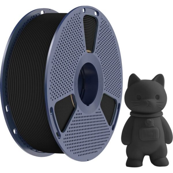 [MOQ: 10KG] PLA Matt Black, 1.75 mm / 1000 g