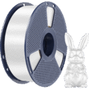 [MOQ: 10KG] Silk PLA+ White, 1.75 mm / 1000 g