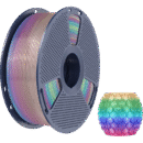 [MOQ: 10KG] PLA Transparent Rainbow-04, 1.75 mm / 1000 g