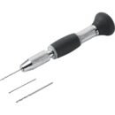 Hand Drill Including 3 Drill Bits