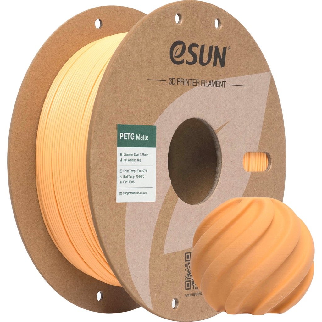 [MOQ: 10KG] PETG-Matte Apricot, 1.75 mm / 1000 g
