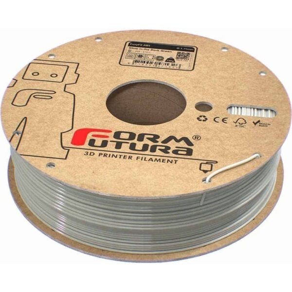 [MOQ: 10KG] EasyFil? ABS Glow in the Dark Green, 1.75 mm (750 g)