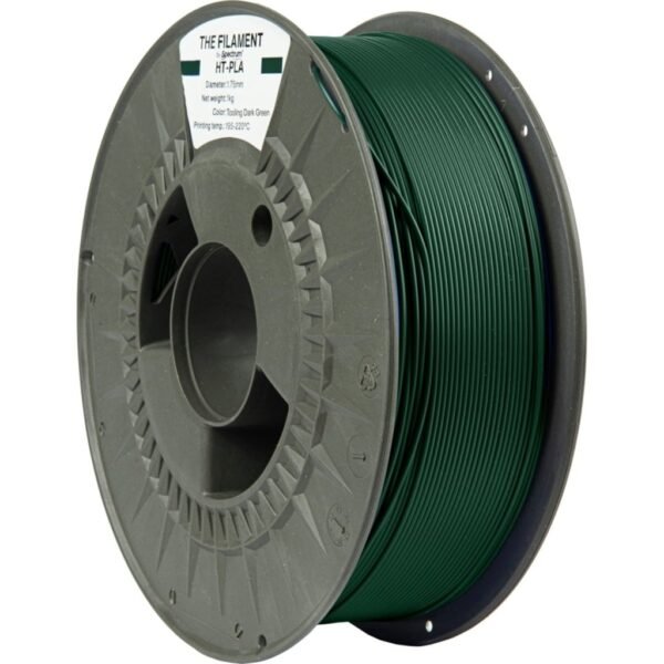 [MOQ: 10KG] HT-PLA Tooling Dark Green, 1.75 mm / 1000 g