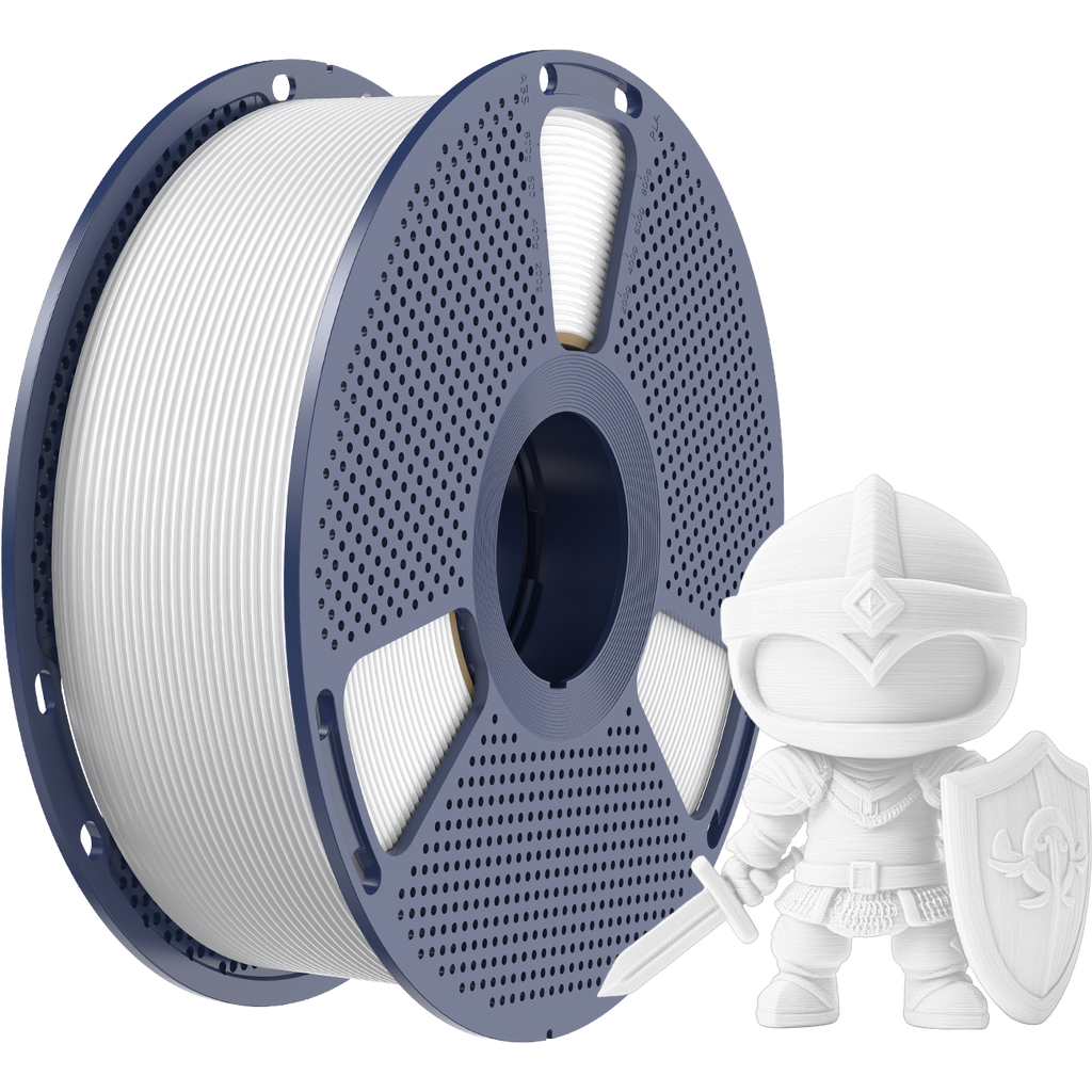 [MOQ: 10KG] PLA+ White, 1.75 mm / 1000 g