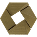 [MOQ: 10KG] ecoPLA Bronze, 1,75 mm / 1000 g