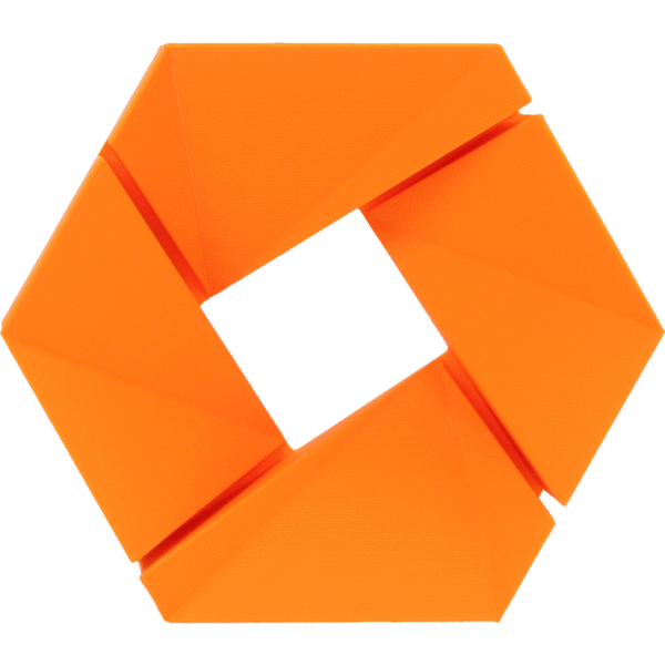 [MOQ: 10KG] mattePLA Neon Orange, 1,75 mm / 1000 g