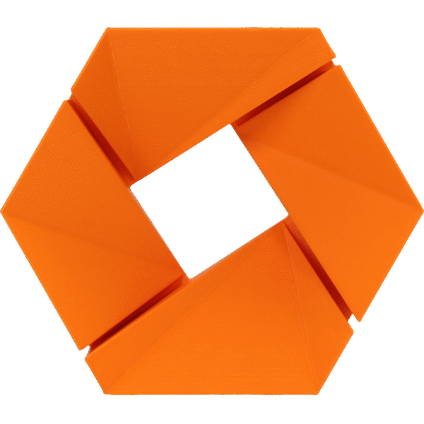 [MOQ: 10KG] mattePLA Orange, 1,75 mm / 2300 g