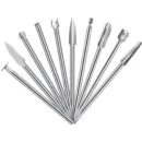 Wood Working Set for Rotary Tool, 10 pcs