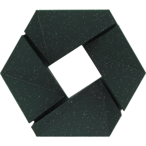 [MOQ: 10KG] ecoPLA Sparkling Green, 1,75 mm / 1000 g