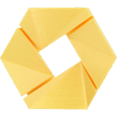 [MOQ: 10KG] ecoPLA Silk Yellow, 1,75 mm / 1000 g