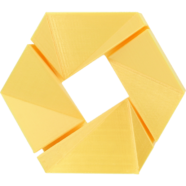 [MOQ: 10KG] ecoPLA Silk Yellow, 1,75 mm / 1000 g