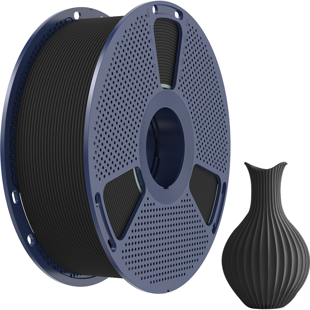 [MOQ: 10KG] PLA Classic Black, 1.75 mm / 1000 g