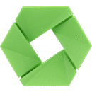 [MOQ: 10KG] ABS Light Green, 1,75 mm / 1000 g