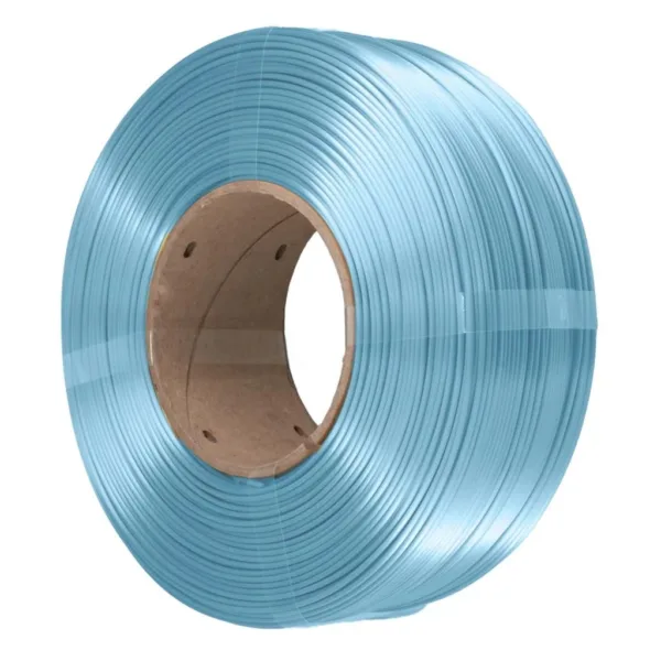 [MOQ: 10KG] PLA Silk Refill Sky Blue, 1.75 mm / 1000 g